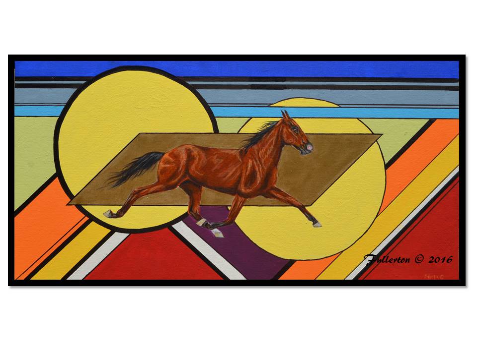 Funky Gold Geo Pacer