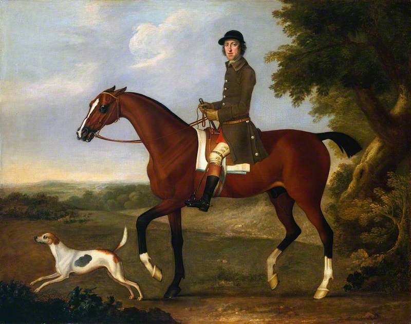 Seymour, James, 1702-1752; Mr Russell on his Bay Hunter